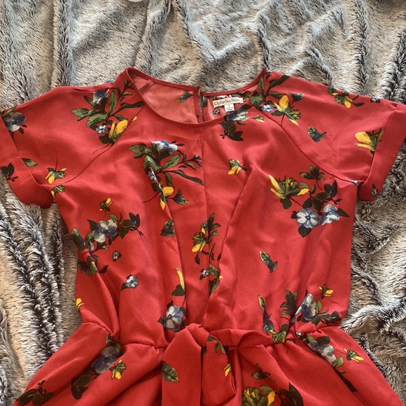 Ophelia Roe floral pants jumpsuit - Picture 3 of 8